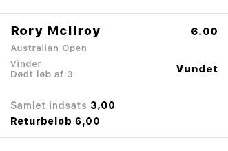 bet slip showing dead heat