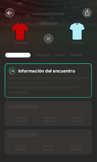 Información del encuentro